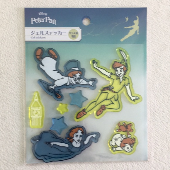 ✨ Disney’s Peter Pan Gel Stickers ✨ - Picture 1 of 8